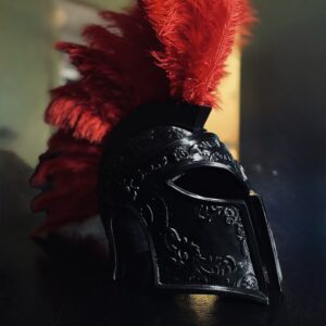 Feathered Gladiator Headpiece