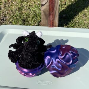 Crochet Baby Dragon and Egg