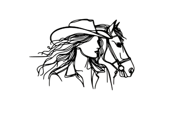 Woman & Horse Wall Decoration - Image 2