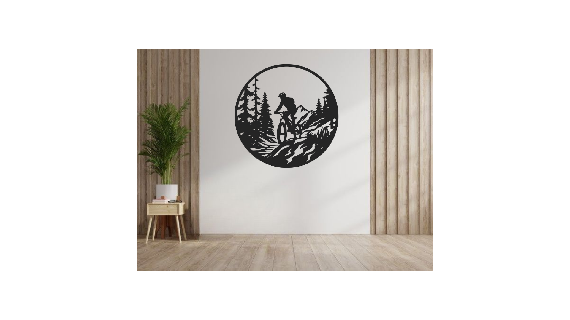 Mountain Bike Wall Decoration