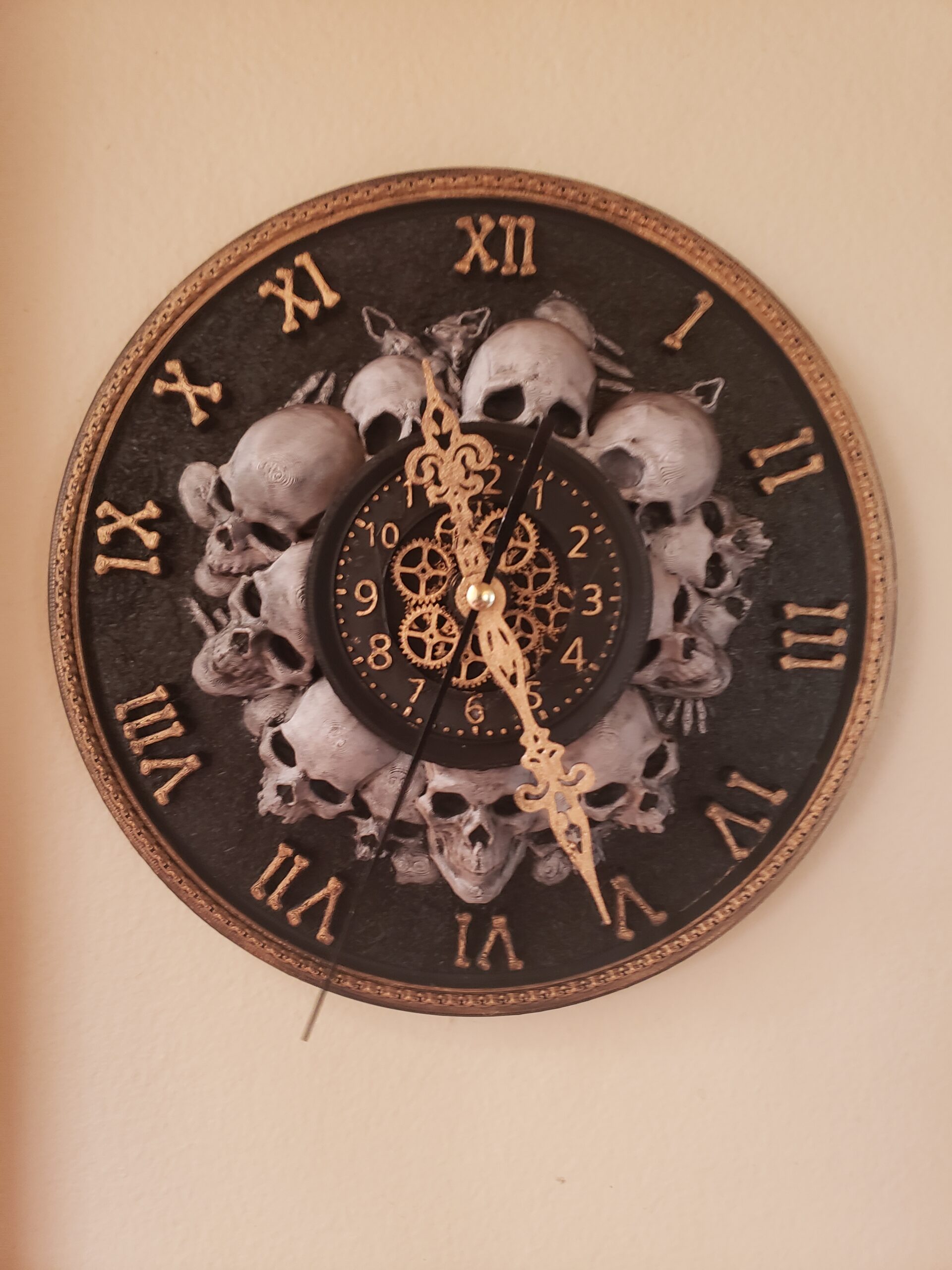 Timeless Skull Wall Clock - Image 9