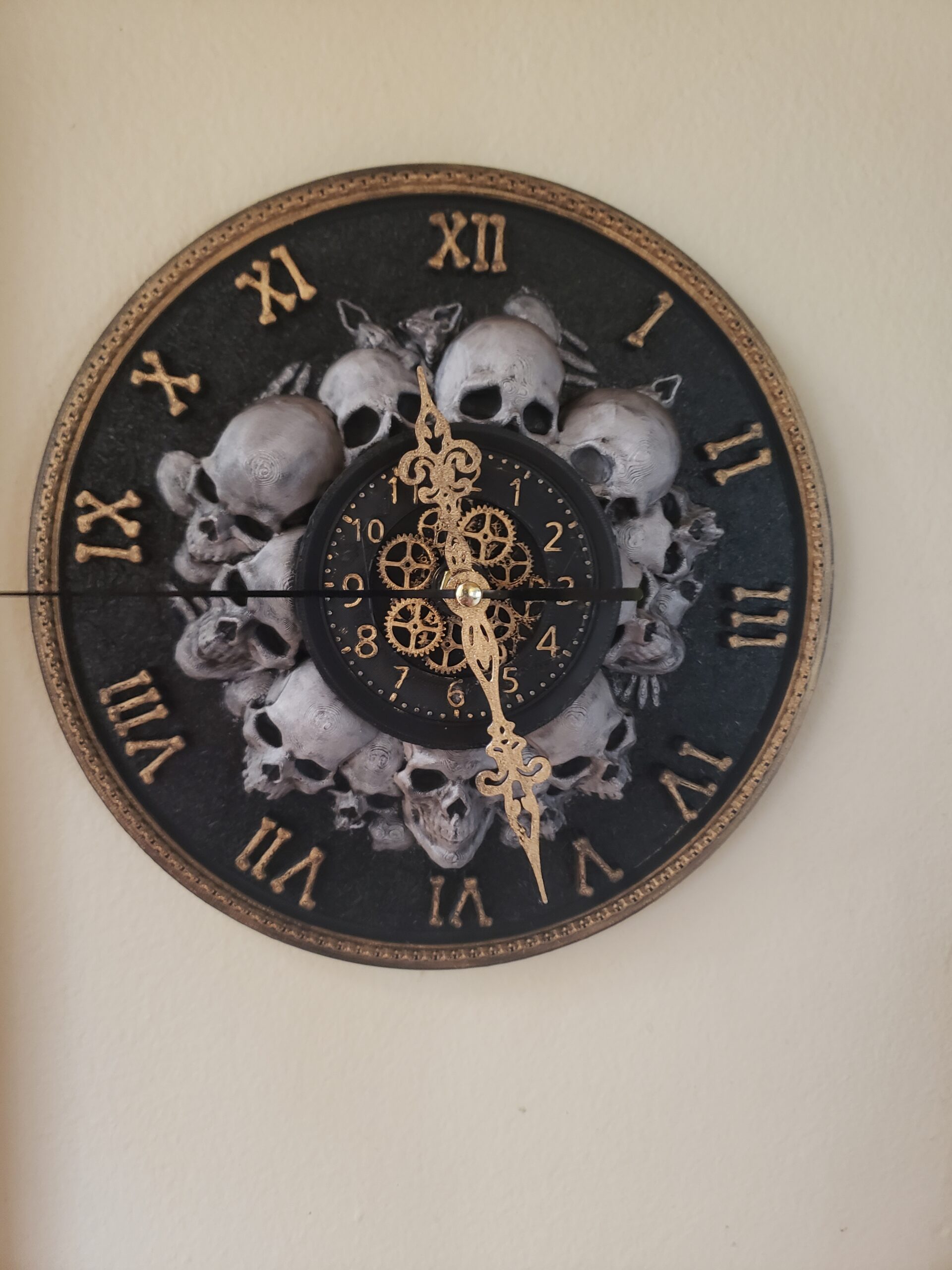 Timeless Skull Wall Clock - Image 8