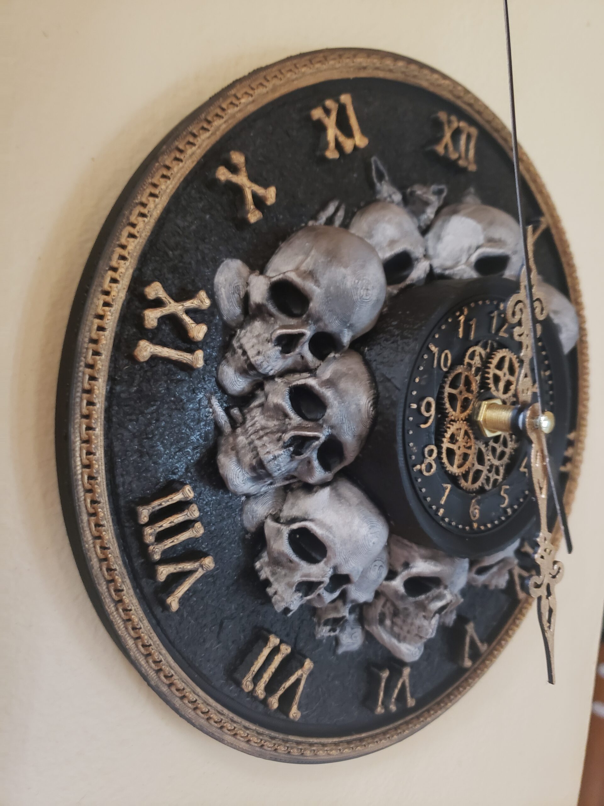 Timeless Skull Wall Clock - Image 7