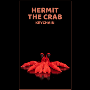 Hermit the Crab Keychain