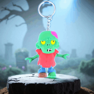 Zombie Keychain