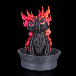 Magmos – Magma Dragon Egg & Hatchling Bundle – Dragon Nursery Series
