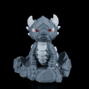 Rocky – Stone Dragon Egg & Hatchling Bundle – Dragon Nursery Series