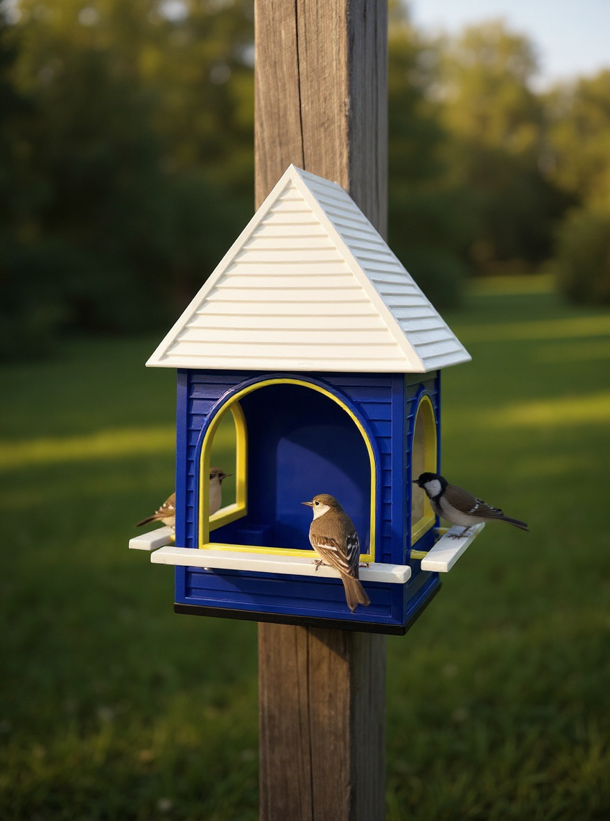 Comedouro e Abrigo para Pássaros - Image 2