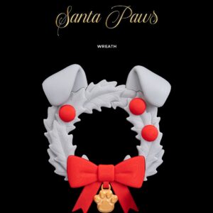 Santa Paws - Wreath