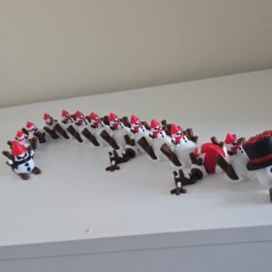 snowman inspired draon