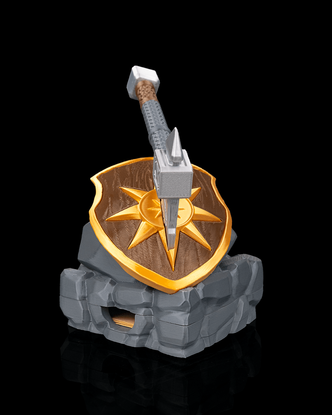 Axe Marks the Spot -Pen & Sticky Notes Holder - Image 5