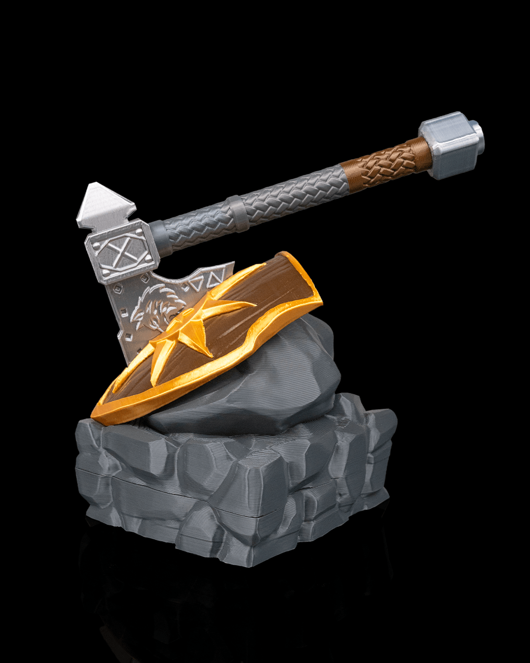 Axe Marks the Spot -Pen & Sticky Notes Holder - Image 7