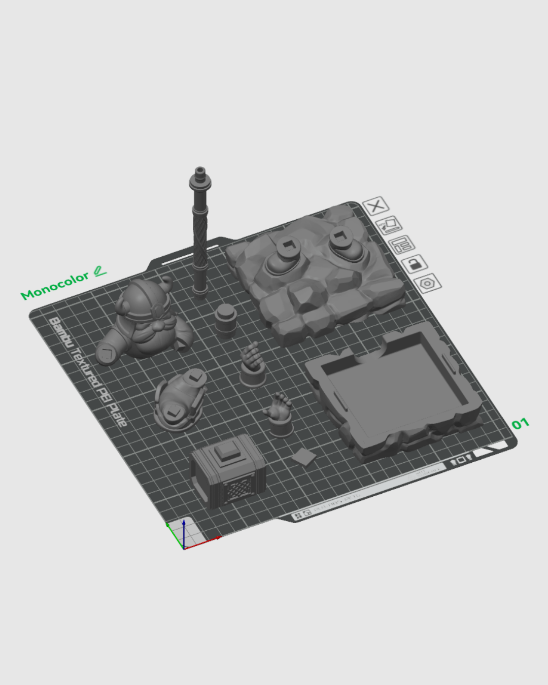 Forged for Writing - Pen & Sticky Notes Holder - Image 11