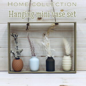 Hanging mini vase set