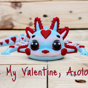 Be my Valentine Axolotl
