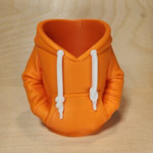 Hoodie - Can/Pen/Pencil Holder (Orange)
