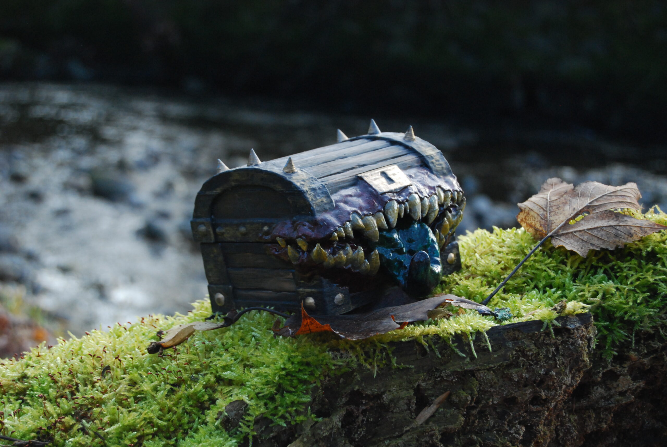 mimic box boite rangement carte de collection sleeve peint - Image 2