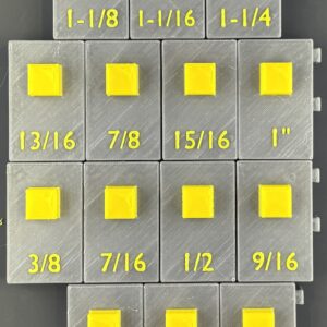 1/2 Standard Socket Organizer Set for Impact