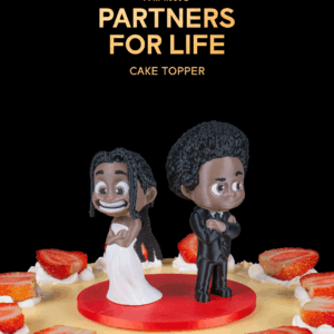 Partners for Life - Cake Topper