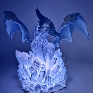 Ice and Light Dragon Lamp