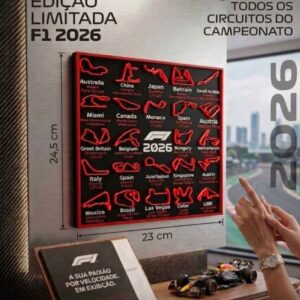 Quadro de mesa Formula 1