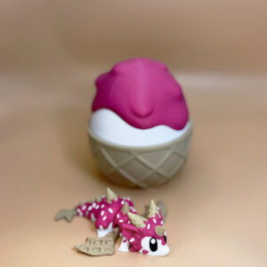Ice Cream Dragon with egg